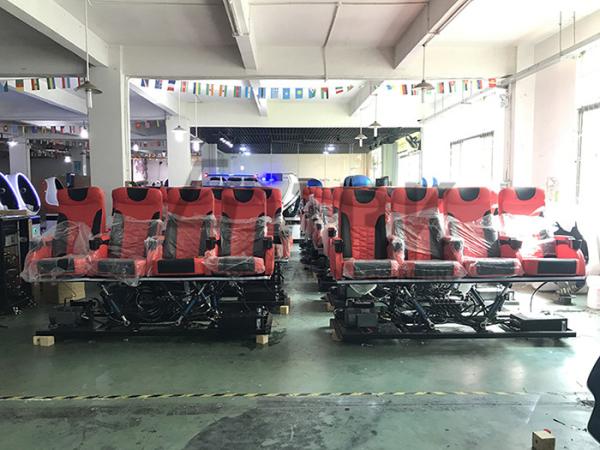 Electronic / Hydraulic Platform 5d Virtual Reality Cinema Games with 6 Seats for sale