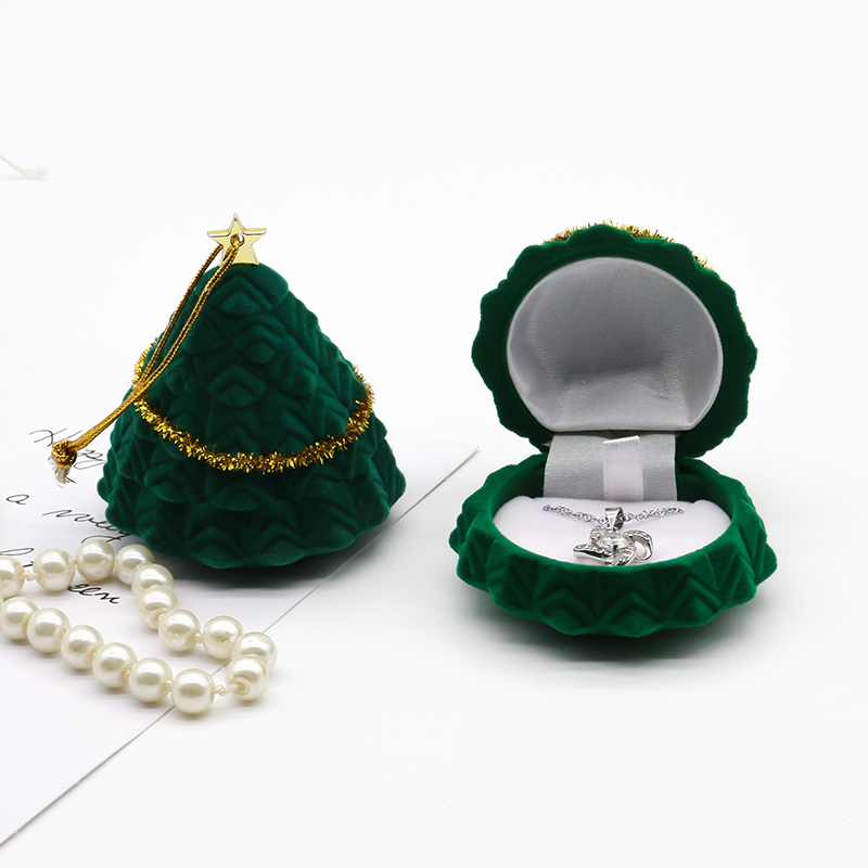 Children'S Gifts Velvet Ring Box Premium Christmas Jewelry Boxes