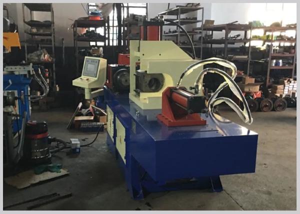 PLC Control Pipe End Forming Machine Oil Pressure 14Mpa 3200 * 750 * 1500mm