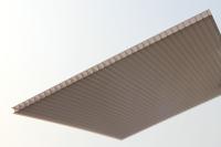 OEM Double Wall Polycarbonate Panels , Custom Makrolon Polycarbonate Sheet