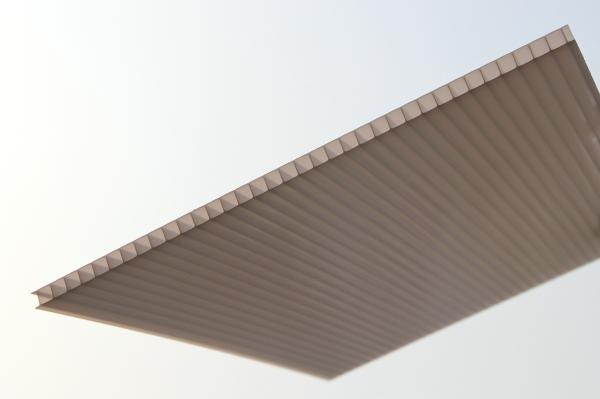 Panneaux de polycarbonate de mur de double d'OEM, feuille faite sur commande de polycarbonate de Makrolon