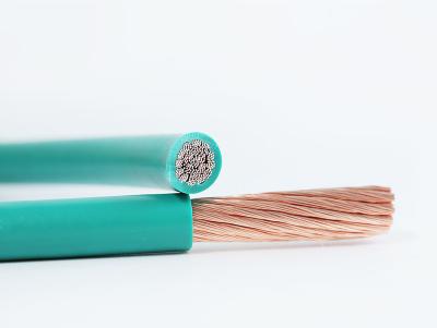 300V 105℃ UL wire UL1569 Electrical Cable with UL certificated 2AWG in Green Color