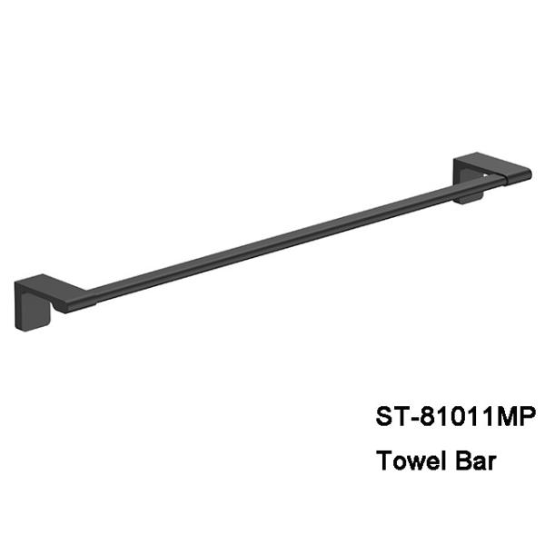 Hotel Bathroom accessories double towel bar stainless steel towel rail towel rack with wall mount