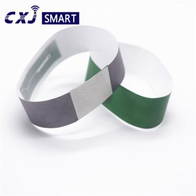 Le bracelet de nfc de 213 RFID réunit Tyvek de papier