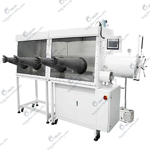 Estação de aço inoxidável de equipamento de produção da bateria única mais baixa do que o Glovebox 1ppm