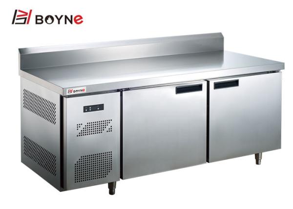 Ventilated Commercial Workbench Refrigerator Double Door chiller or freezer