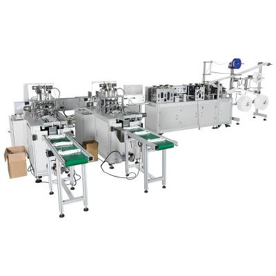High Spped  Surgical Face Mask Machine Production Line 110-120pcs / Min