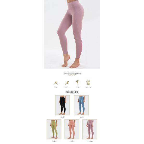 Nude Feeling 210gsm Workout Leggings Tights Activewear Leggings with pocket