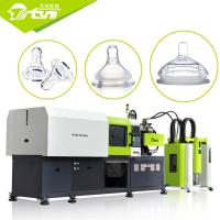 Máquina de poupança de energia da modelação por injeção do bico LSR da chupeta do bocal da garrafa de alimentação do bebê do silicone do produto comestível de sistema servo