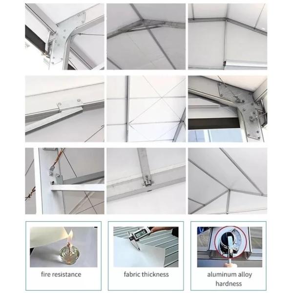 Купить палатки для мероприятий для горячей продажи Алюминиевая рама Хорошо украшенная годовая встреча Свадебное мероприятие и т.д.