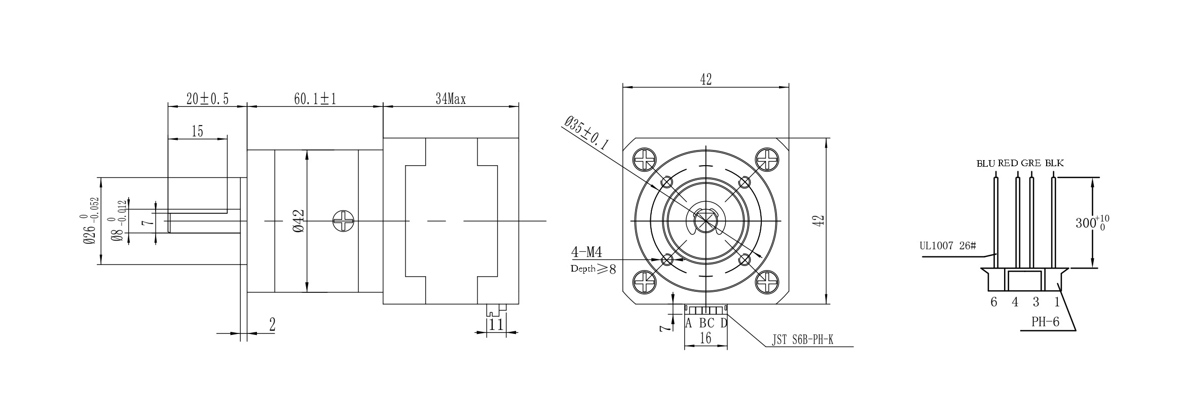 Цилиндрический коэффициент 1 54 редуктора шестерни Nm 4 nm 12v Stepper мотора 8 коробки передач