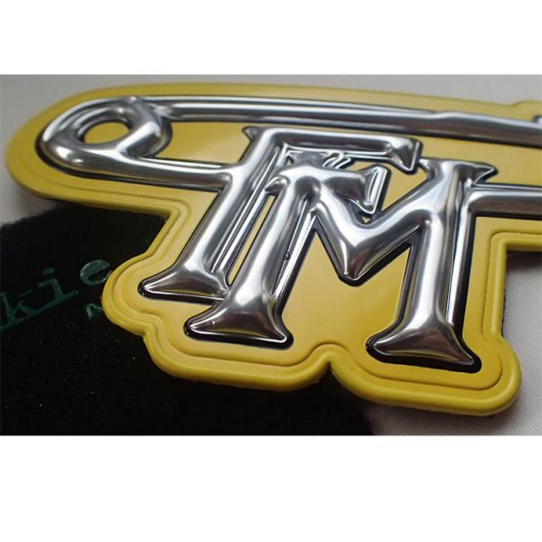 Высокочастотное 3d напечатало резиновую заплату ярлыка для ботинок