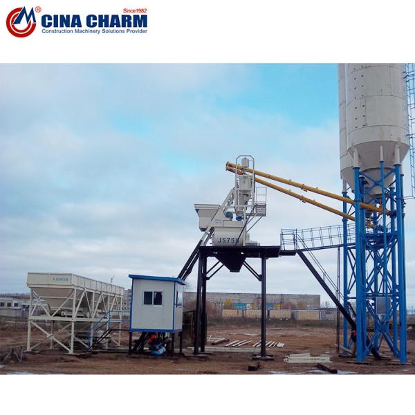 35m3/h Dry Concrete Batching Plant HZS35 Concrete Mixing Plant Batching Machine