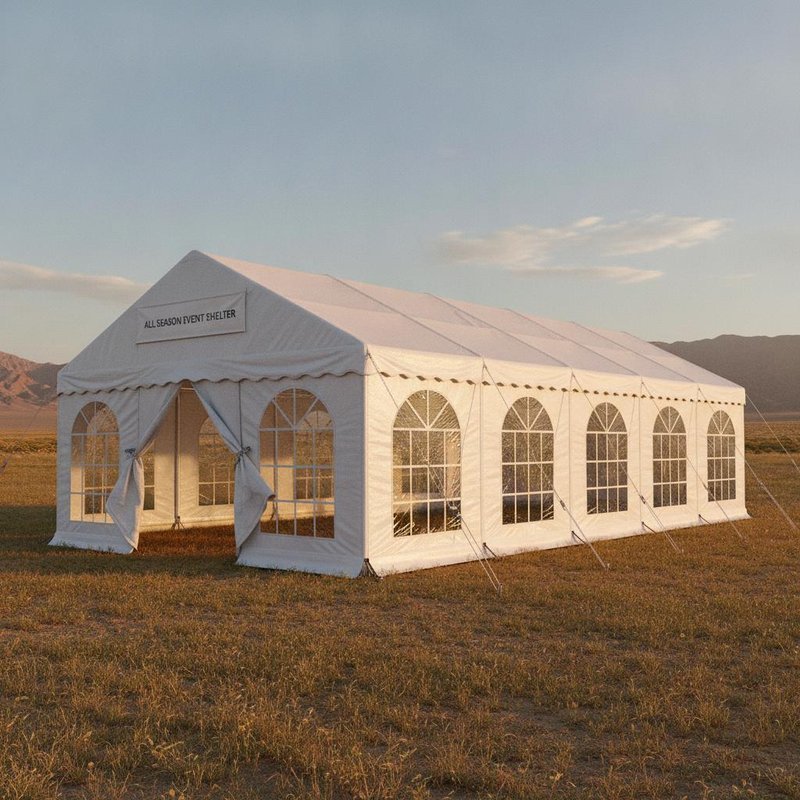 All Season Multi Purpose Party Marquee Tent Waterproof PVC Shelter Insulated Sidewall Event Canopy Uzbekistan