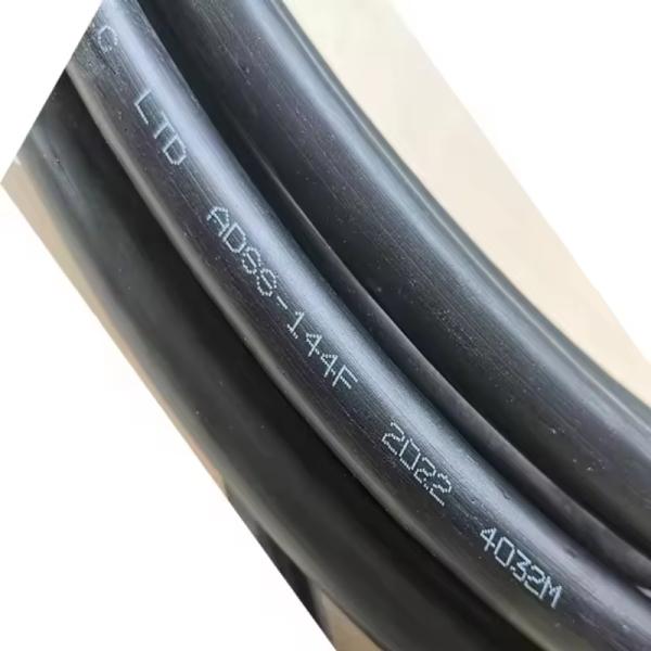 OEM Aerial ADSS Single Jacket 96 Core Single Mode Fiber Optic Cable 1km Цена для различных напряженных линий электропередач