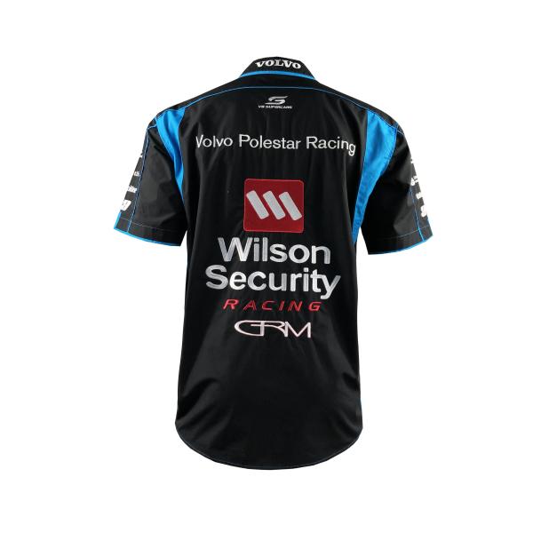 Wicking Breathable Embroidery Artwork Polyester Elastane Shirts for Active Lifestyles
