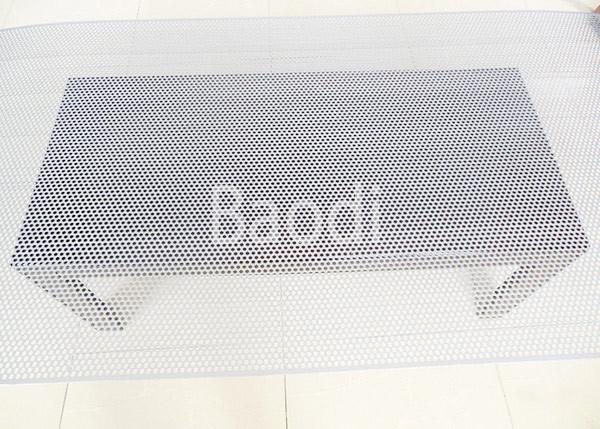 Carbon Steel Perforated Metal Screen Panels 0.8 - 25 Mm Hole For Mining / Automotive