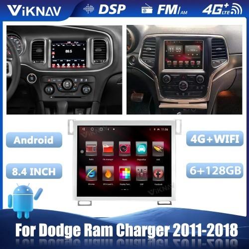VIKNAV 8.4インチ ドッジチャージャー ラジオステレオ 2017 2018 マルチメディアビデオプレーヤー 1920x1200