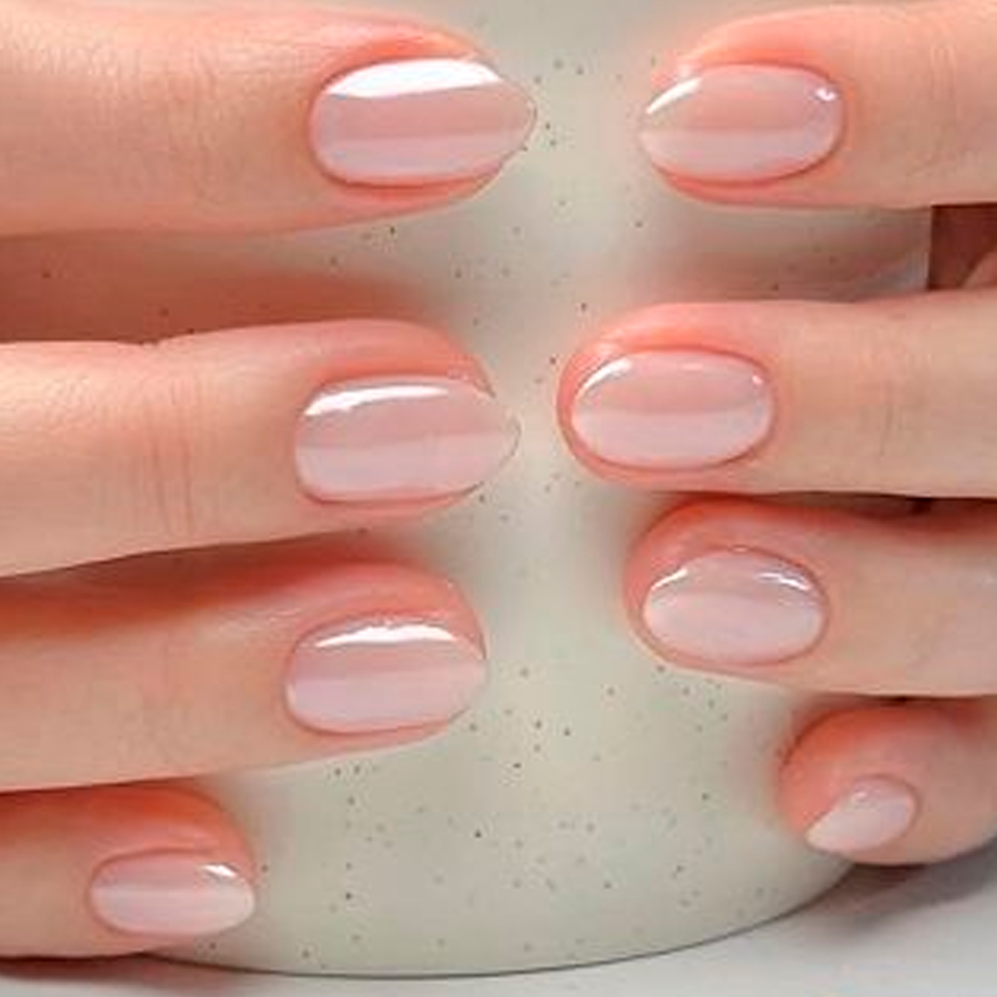 Long Lasting Glossy Solid Color Fake Nails FDA Round Press On Nails