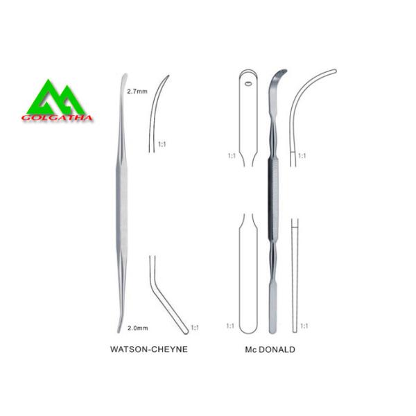 Periosteal Elevator Surgical Instruments Stainless Steel / Titanium Alloy Material