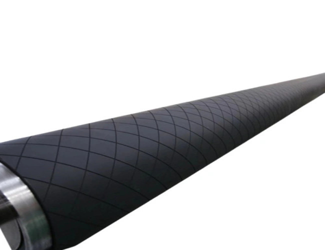 Black Carbon Fiber Contact Roller T800 Material Winding Roller