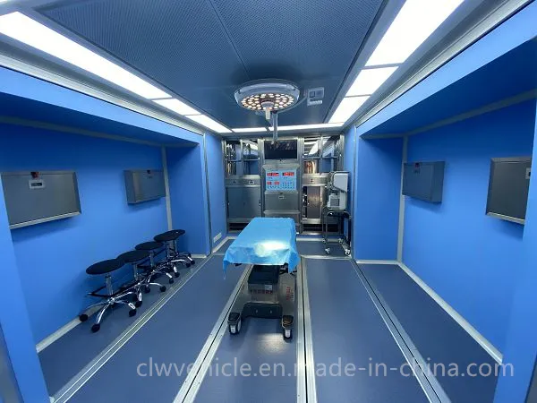 8 X 4 Mobile Hospital with Surgery Unit Operation Vehicle Truck