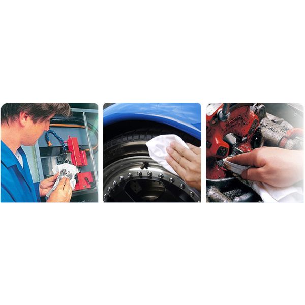 KILINE Biodegradable Absorbent Eco-Friendly Heavy Duty Industrial Cleaning Wipes Roll 31x34cm