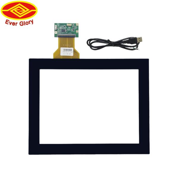 Customized Industrial Touch Panel 12.1 Inch USB Port HMI Projected Capacitive