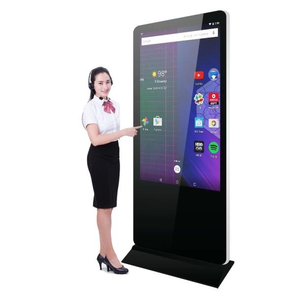450nit 49 Inch Indoor Commercial Display Totem Android Touch Screen Play Digital Signage Suppliers