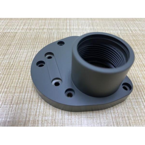 Low Pressure Aluminum Alloy Die Casting Anodizing ADC12 Matt Black