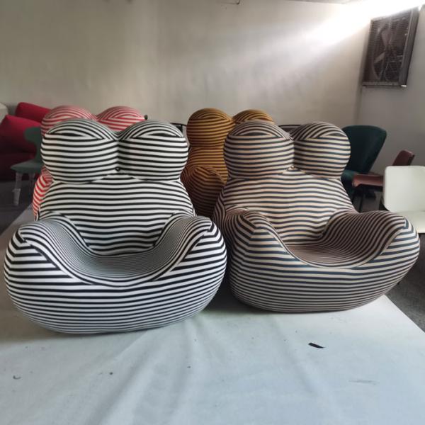 Ball Shaped Single Seater Lounge Chair Couch Lazy Floor 102x95x38cm
