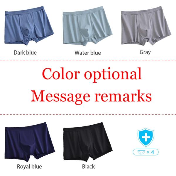 XL-3XL Plus Mens Boxer Shorts Woven Trunks Cotton Men'S Underwear