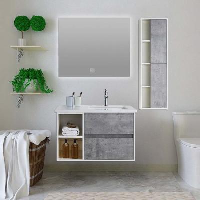 35-37 In Bathroom Vanity Mirror Cabinet Rectangle Customized Color