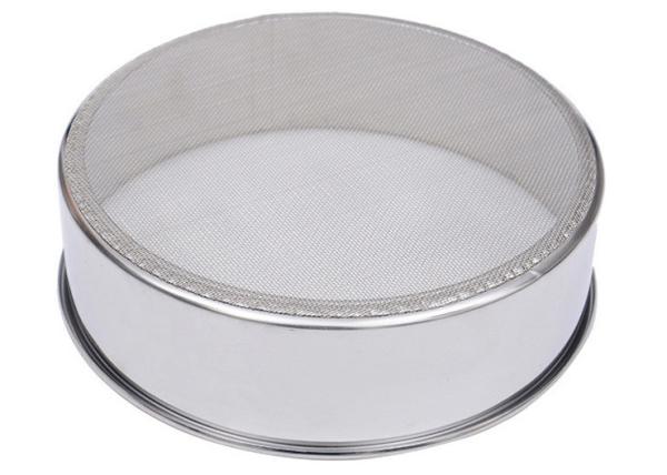 Thickness 1mm 304 Stainless Steel Tea Leaves Sieve , Steel Tea Filter