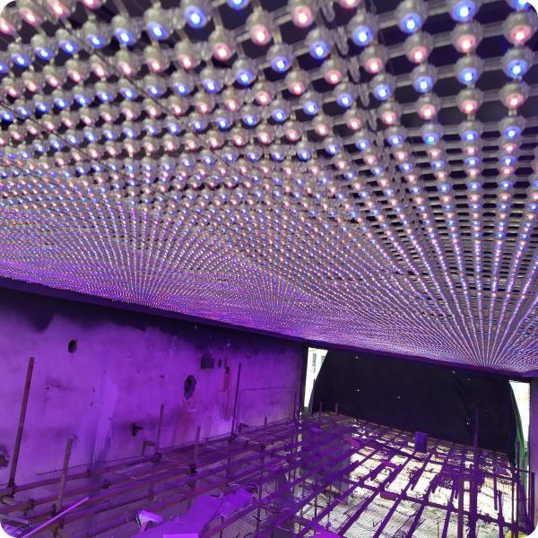 Ecrã de grade LED de alta definição de alta luminosidade P31.25 4 leds à prova d'água
