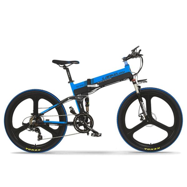 400W Motor 18AH Portable Mountain Bike 6061 Aluminum Alloy Frame Double Wall Rim