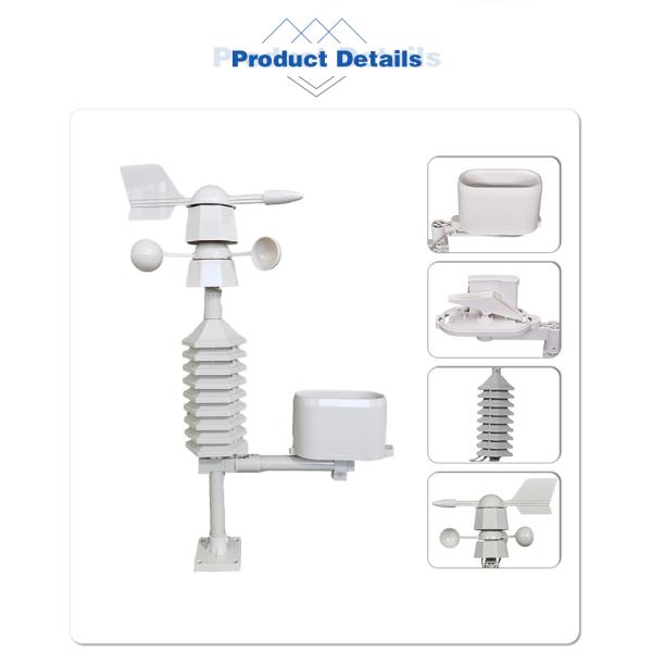 Intervalo de temperatura exterior -40 a 60 °C Estação meteorológica sem fio com suporte OBM