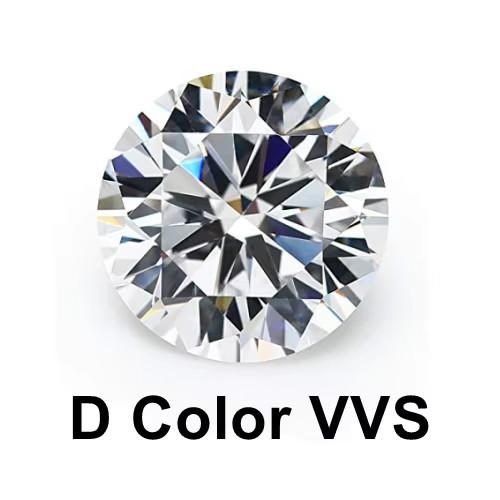Gemstone Shape Oval 2-10ct White Round Cut Loose Moissanite for Engagement Rings