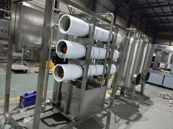 UV Sterilizer Purification RO Water Treatment System For Beverage Product