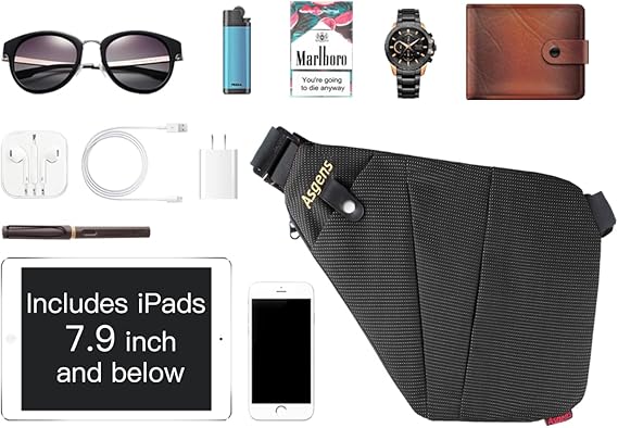 Striped Pattern Portable Carry Bag for Men and Women's Outdoor Travel Essentials