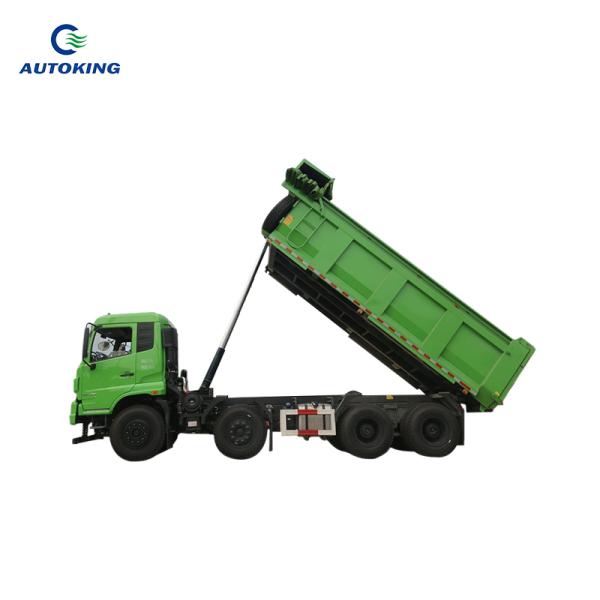 ACC Cruise Control 8*4 Dongfeng Diesel Engine Dump Truck for Urban Construction Slag