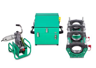 máquina de soldadura da extremidade do Hdpe de 63mm-200mm auto, soldador da fusão do Hdpe