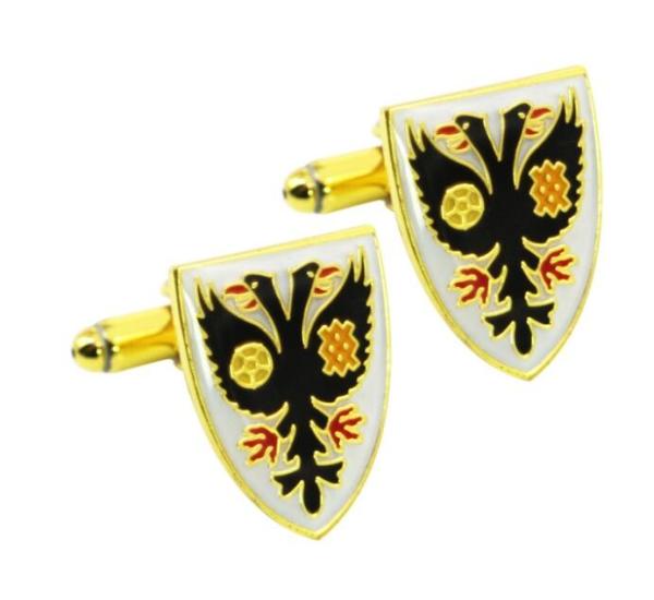 Whole Selling New design Gold Plating metal mens wedding custom cuff link
