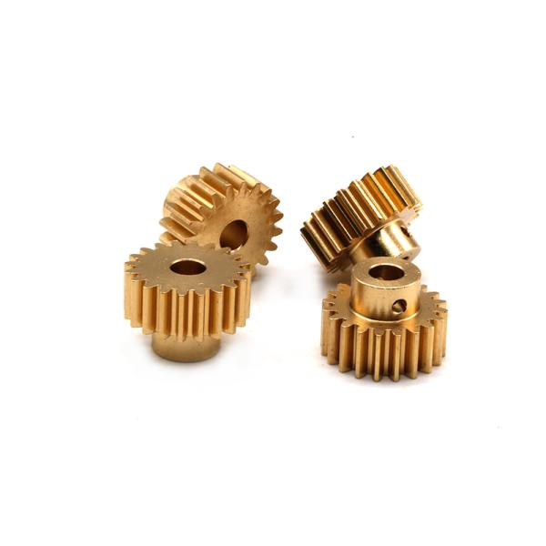 OEM Precision CNC Machining Turning Parts Gear Stainless Steel Aluminum Brass Bevel Pinion machining
