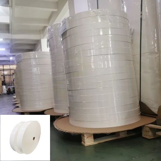 100% Wood Pulp Raw Material Food Grade PE PLA Coated Cardboard Designs Logo Paper Cup Bottom Roll