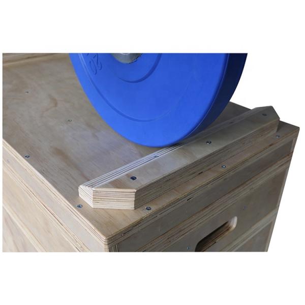Adjustable Weightlifting  Jerk Blocks Wooden Fitness Equipment Wholsesale Supplier