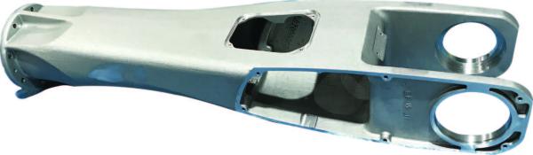 Robot wrist body, components industrial robot, gravity casting,aluminium casting