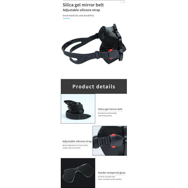 Lentes miopes Adultos Buceo Buceo anteojos de buceo Máscaras para portadores de gafas