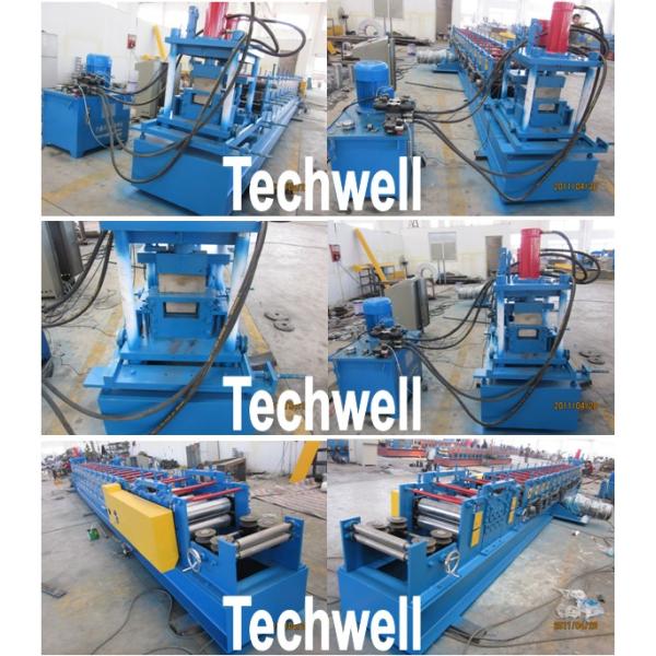 Laminado/galvanizó el rollo de la correa de la ECO que formaba la máquina para la correa de la forma de 1,5 - de 3.0m m C