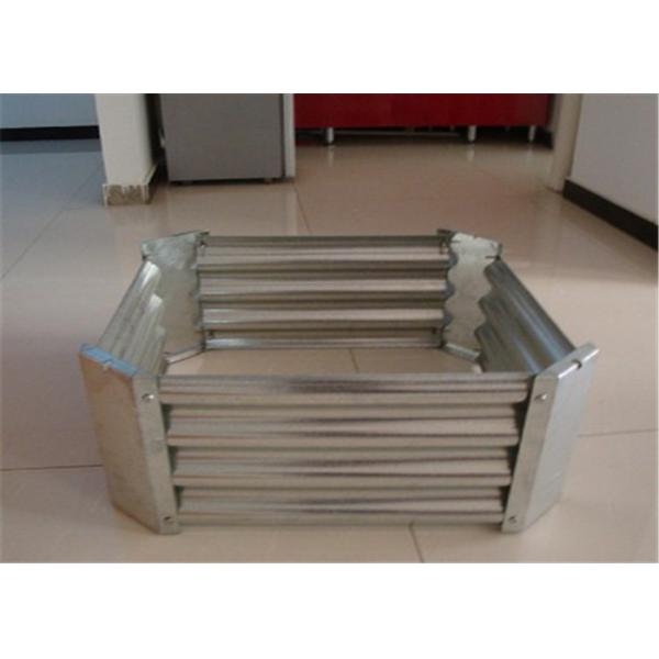 600кс600ММ гальванизированные поднятые кровати сада 0,35 покрытых цинком материала трубы